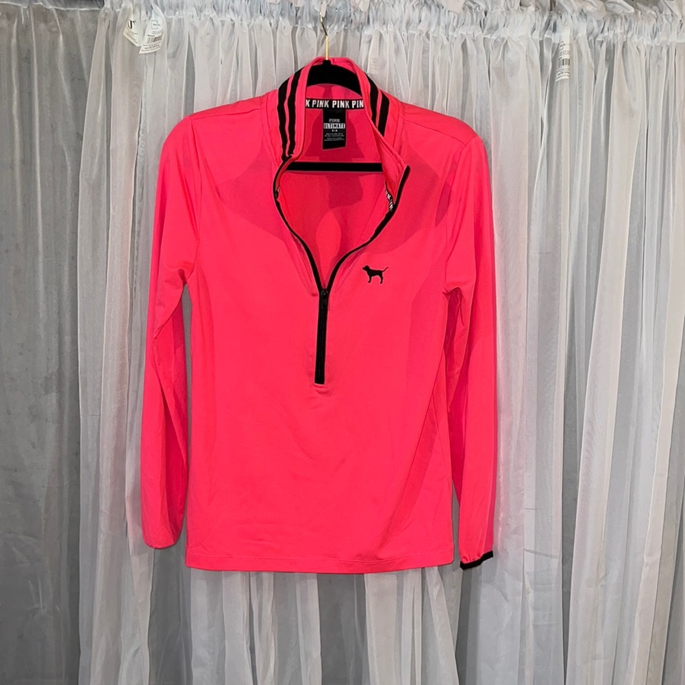 Pink active wear sweater light